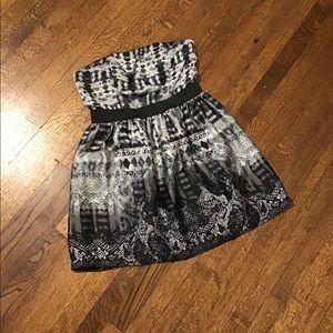 Halter top party dress.